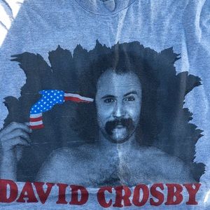 David Crosby concert shirt